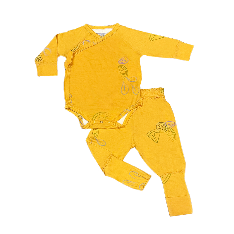 Bundle of 4 - The Cotton Tale Bamboo Baby Pyjamas Set (Printed) *Choose Colours on site (0-18M)